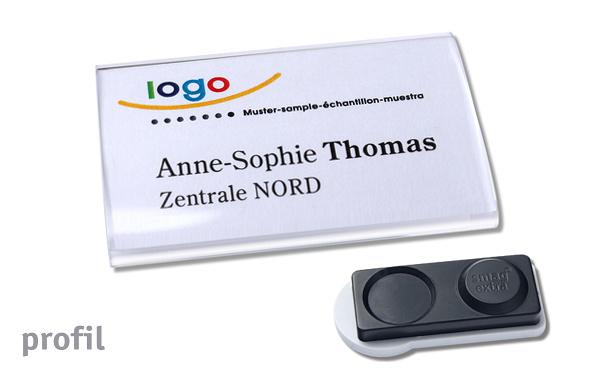 Namensschild profil 40 compact